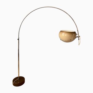 Mid-Century Space Age Mushroom Arc Floor Lamp from Gepo