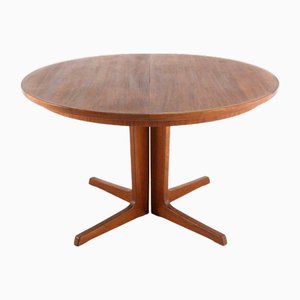 Round Extendable Helsinge Dining Table from Bernhard Pedersen & Son