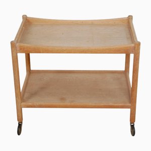 Mesa de servicio de roble de Hans Wegner, años 60