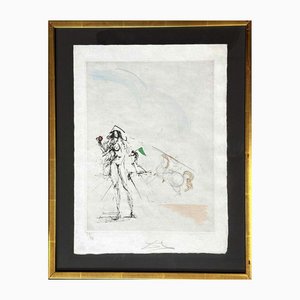 Salvador Dali, The Loves of Cassandra, Etching