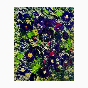 Manana Eloshvili, Flower Arrangement, 2022, Acrylic on Canvas