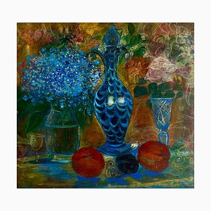 Manana Eloshvili, Still Life 3, 2022, Oil on Wood