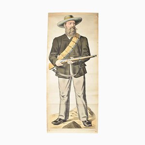 C. Burckhardt, American Soldier in Regalia, 1890s, Paper