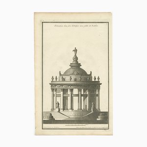 De Neufforge, Neoclassical Visions, Original Engravings, 1770, Set of 2