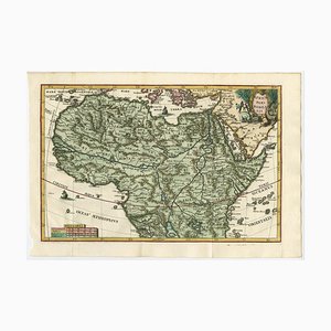 Antique Map of the Northern Part of Africa, 1702