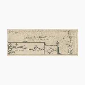 Antique Map of the South Sea, 1621