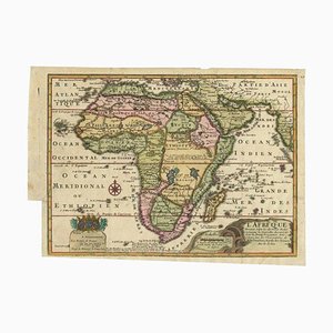 Antique Map of Africa, 1717
