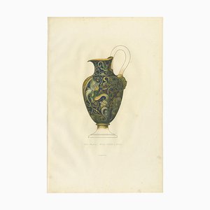 Henri Delange, Majolica Vase of Museo Correr, 1869, Paper