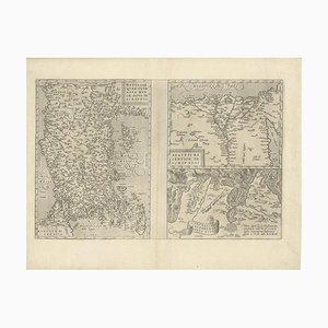 Antike Landkarte von Kleinasien von Aeg