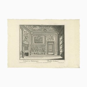Jeremias Wolff Erben, Book Cabinet and Library, 1740, Paper