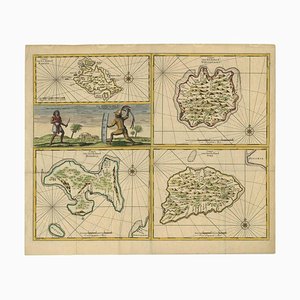 Antique Map of Manipa by F. Valentijn, 1726