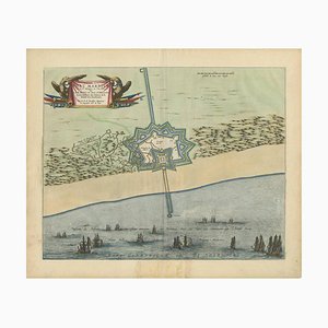 S. Beaulieu, Plan of Fort Mardyck / Mardijk, France, 1649, Print