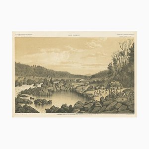 Garnier, Laos Siamois Camp near the Mekong Rapids (Keng Chan), 1873, Print