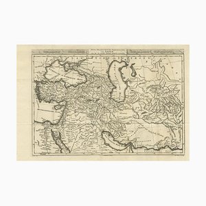 Antique Map of Western Asia by Van Dùren, 1752