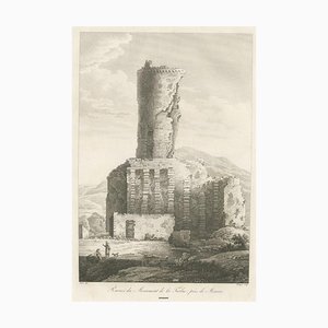 Roman Tropaeum Alpium, 1780, Papier
