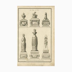 Neuffor, Pl. 5: Divers vases et autres ornements, impression