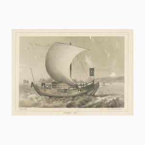 W. Heine and E. Brown, Japanese Junk, 1856, Paper