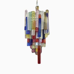 Vintage Tube Pendant, 1980s