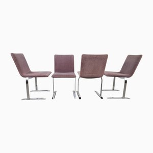 Vintage Onda Chairs by Giovanni Offredi for Saporiti, Italy, 1970s, Set of 4