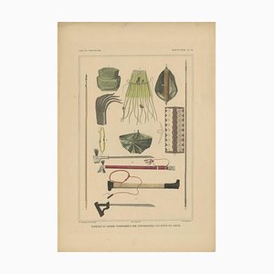 C.J. Temminck, Weapons and Tools of Roti & Sawoe Indonesia, 1840, Paper