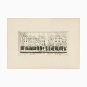 Fokke, Funeral Procession of Anna van Hannover, 1761, Paper