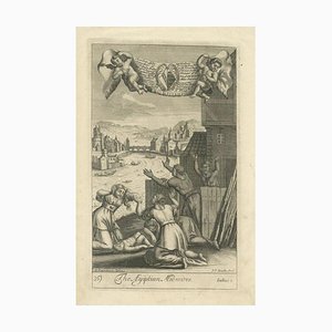 P. P. Bouche, The Egyptian Midwives, 1705, Engraving