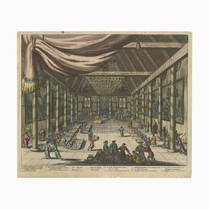 Royal Banquet for Dutch Embassy in China, 1670, Paper