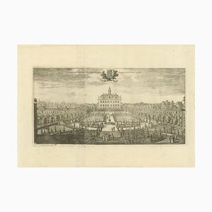 Swidde, The Rosersberg Palace Gardens, Engraving, 1695