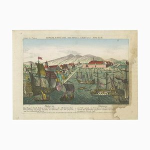 Georg Balthasar Probst, The Harbour of Batavia, 1760, Print