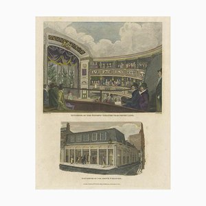 Arena and Facade of the Olympic Theatre, 1816, Paper