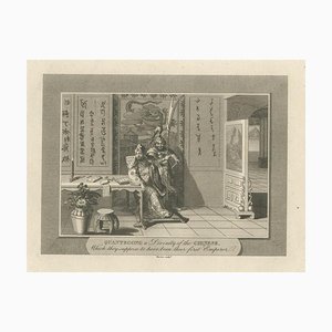 Stratford, la divinité Quante-Cong ou Shangdi, premier souverain de Chine, 1808, Gravure
