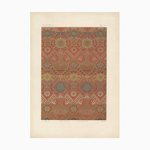 George Ashdown Audsley, Silk and Gold Fabrics II Japan, 1882, Estampe