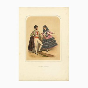 A. Lacouchie, Costumes of Spain, 1850s, Print
