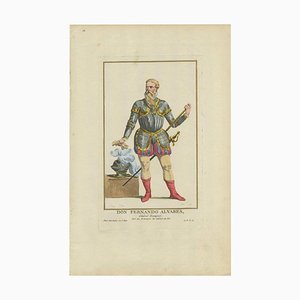 P. Duflos, Portrait of Fernando Alvarez, 1787