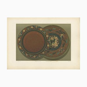 D'après G. Audsley, Petit Plat Japonais, 1884, Impression