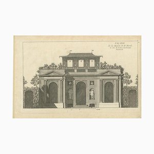 Georg Louis le Rouge, The House of M. Morel, 1785, Paper
