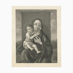 L. Boscato after Bellini, Mary Holding Jesus Christ, 1880s, Paper