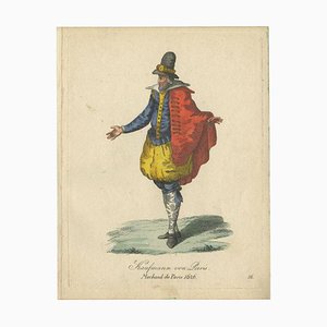 Merchant from Paris, France, 1805, Engraving on Paper