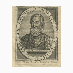 J. Janszoon, Portrait of King Henry IV of France and Navarre, 1615, Paper