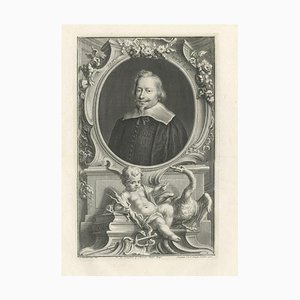 Portrait of John Pym Portret, Paper