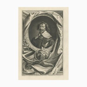Mr. Houbracken, Portrait of Robert Rich, English Colonial Administrator, Paper