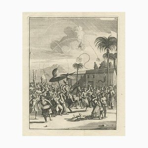 After W. Schouten, Wedding Ceremony in the Bengal Kingdom in India, 1775, Paper