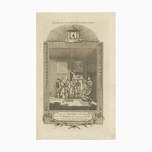 John Hamilton Moore, Ceremony of Treading on the Crucifix, 1789, Paper