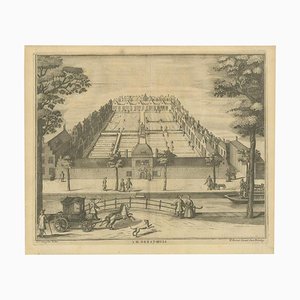Geest-Huis, Almshouse in The Hague in The Netherlands, Print