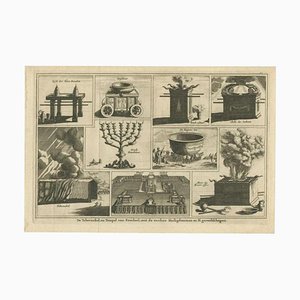 F. Halma, Sacred Vessels Tabernacle and Temple of Ezekiel, 1717, Paper