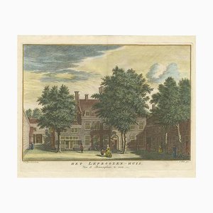 Fokke, Court of the Leprozenhuis in Amsterdam, 1765, Paper