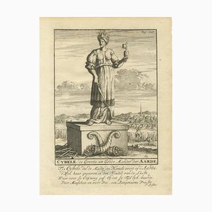 Jan Luyken, Cybele, Anatolian Mother Goddess, 1686, Print
