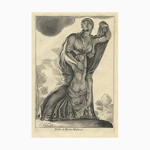 Perrier, Statua di Niobe a Roma, Italia, 1660, Stampa