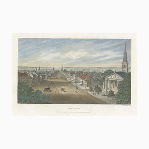 Davenport, Urban Landscape of New York, 1842, Print