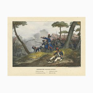 La Rencontre des Alpes, 1834, Papier